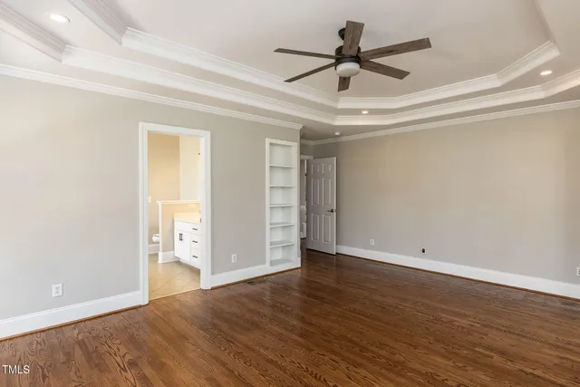 wooden floor in an empty room