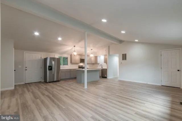 a view of empty room