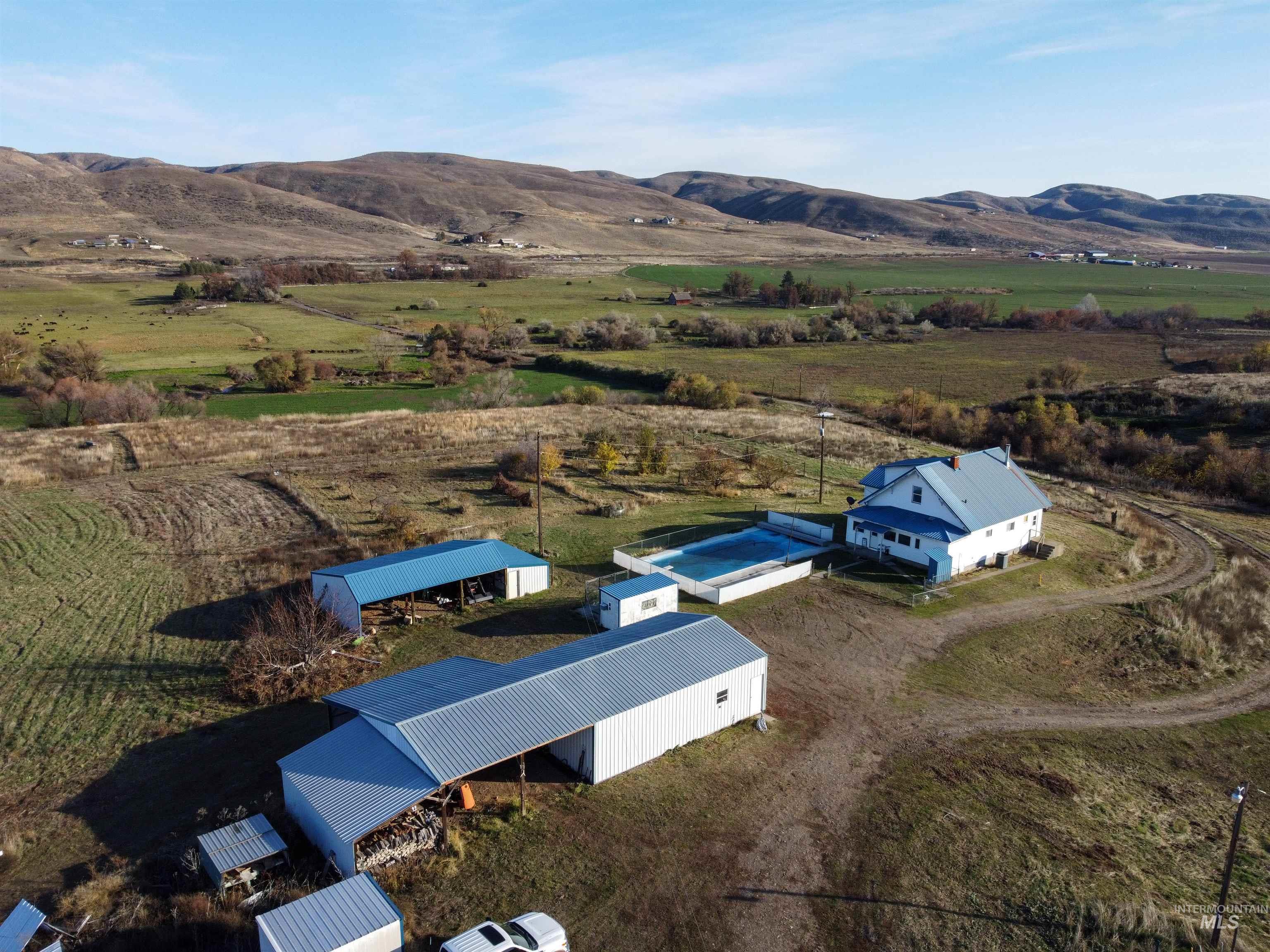 1854 Guilford Road Weiser, ID 83672 - Photo 11 of 33 Overview of rural landscape with a mountainous background