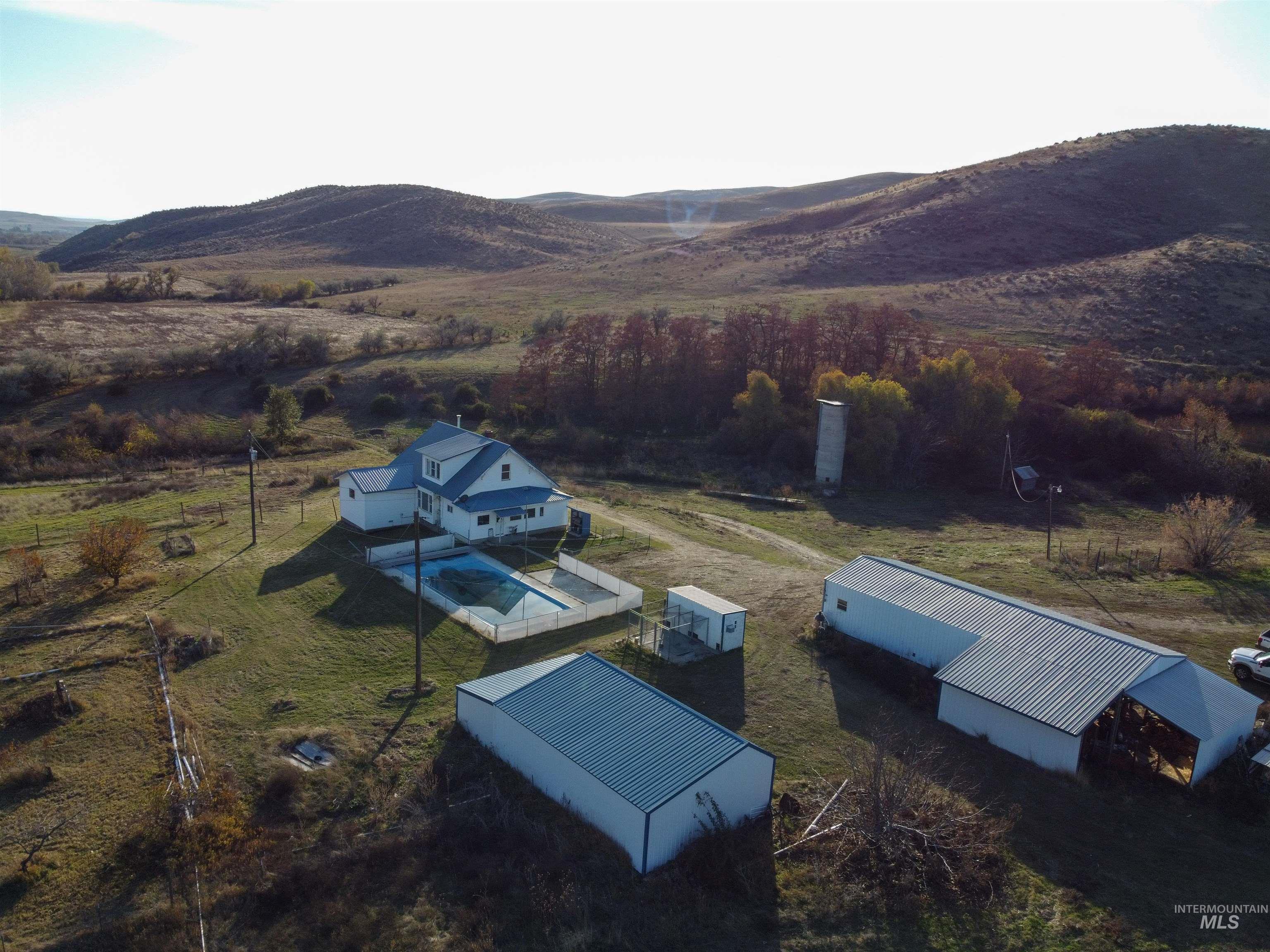 1854 Guilford Road Weiser, ID 83672 - Photo 13 of 33 Aerial view of sparsely populated area