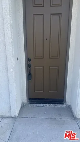 a view of front door