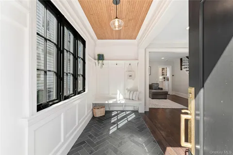 a view of a entryway