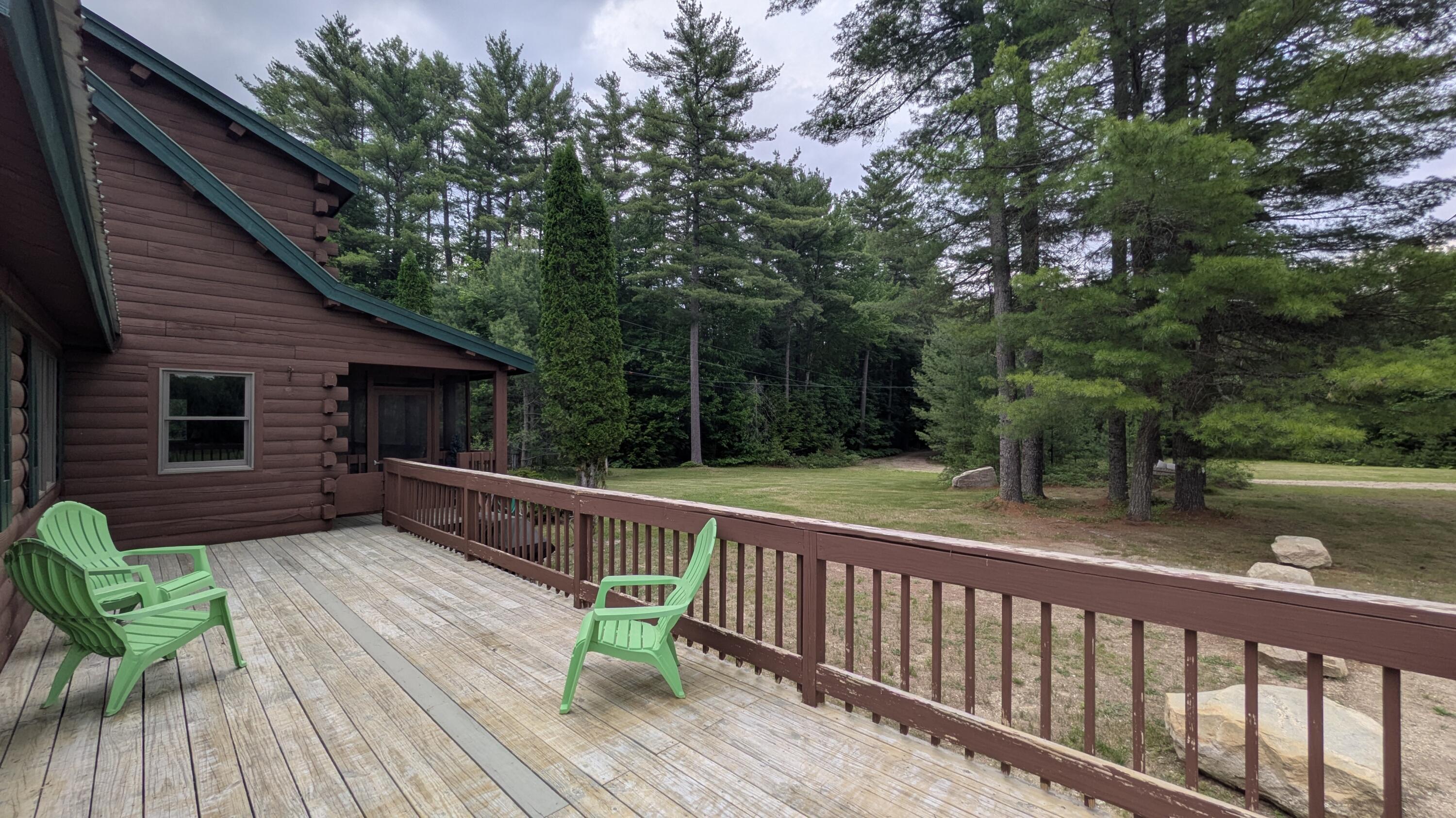 41 Hunter Drive Denmark, ME 04022 - Photo 10 of 32 Deck into screen porch