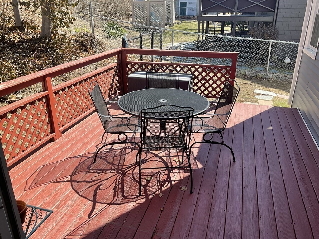 18 Ridgeway Street Dedham, MA 02026 - Photo 4 of 24 a balcony view with a seating space