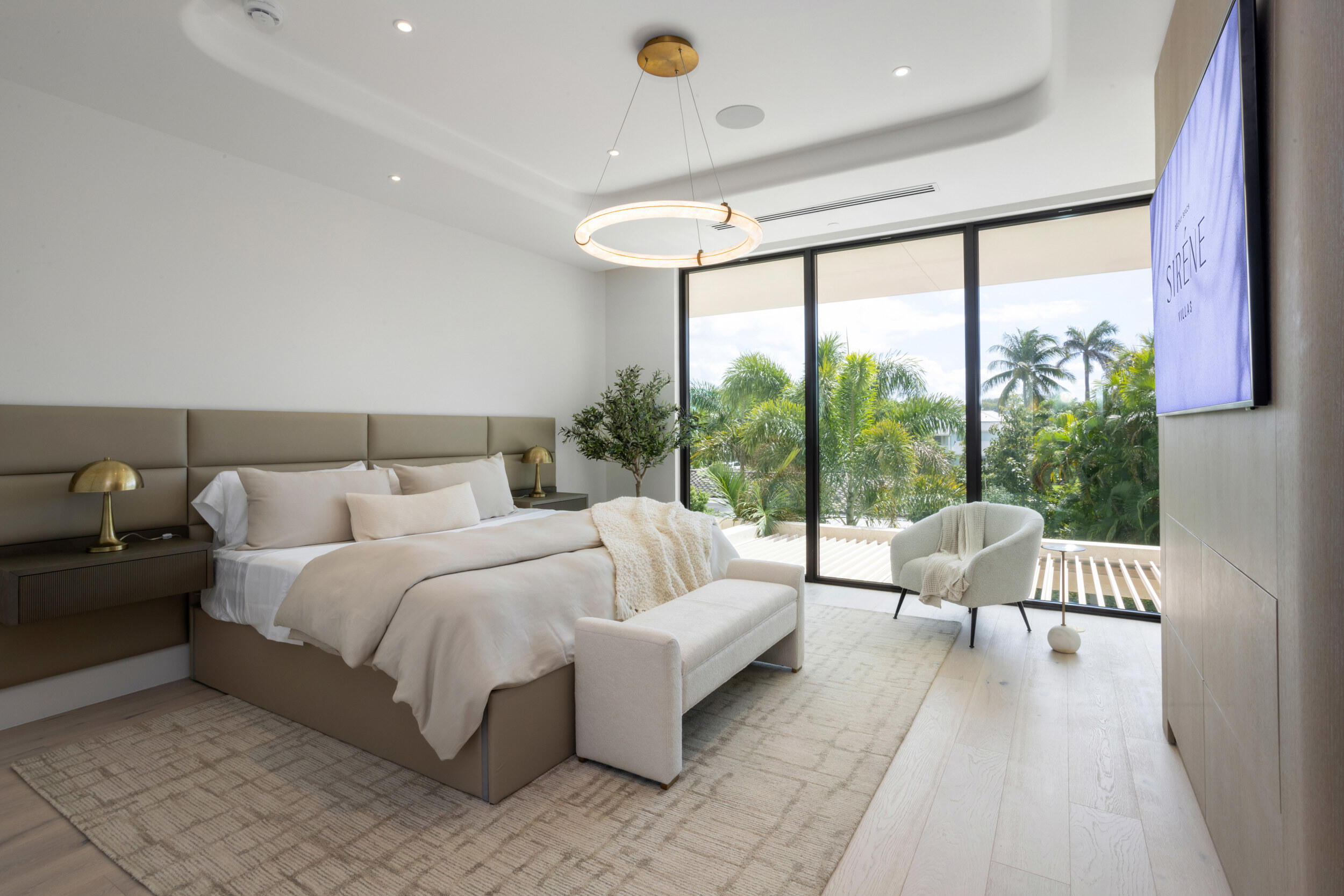 1246 George Bush Boulevard Delray Beach, FL 33483 - Photo 29 of 63 a spacious bedroom with a bed and a large window