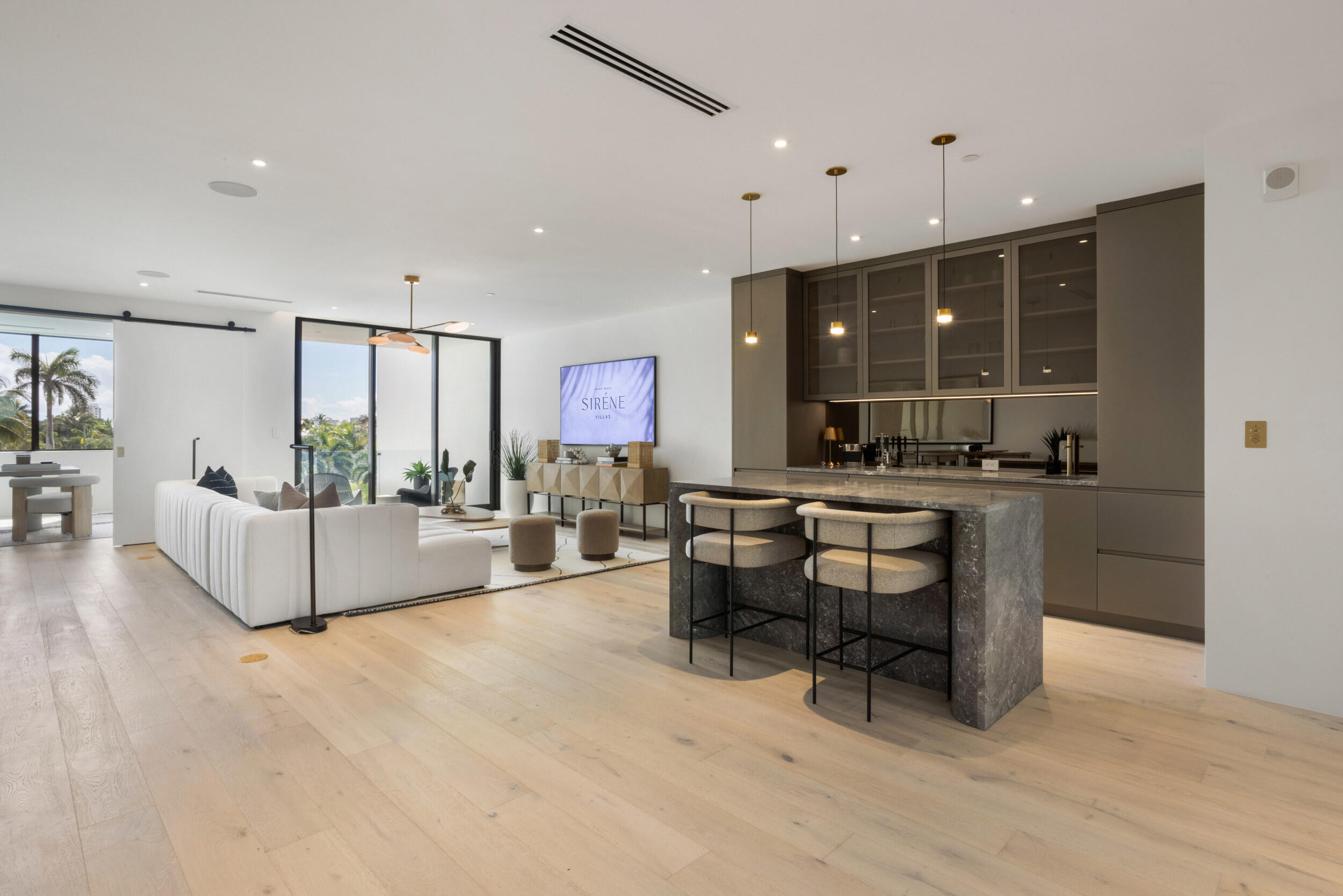 1246 George Bush Boulevard Delray Beach, FL 33483 - Photo 47 of 63 a living room with furniture and a large window