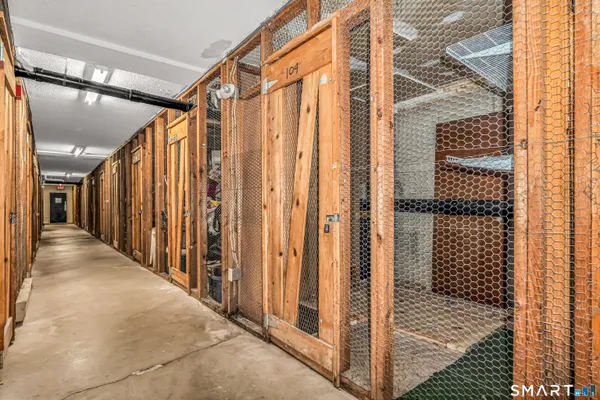 a view of a glass door shower and door