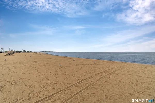 a view of an ocean beach