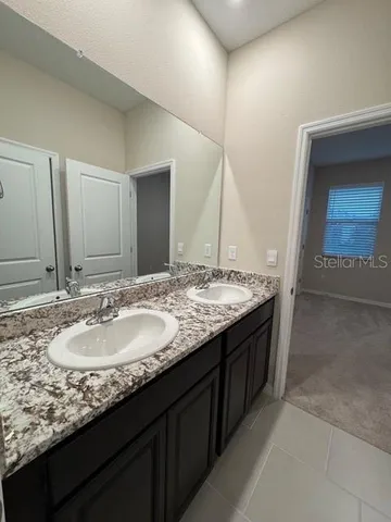 a view of a hallway with interior of the house