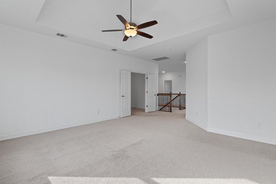 2328 Lucky Lane Leander, TX 78641 - Photo 25 of 40 a view of work space with furniture and a ceiling fan