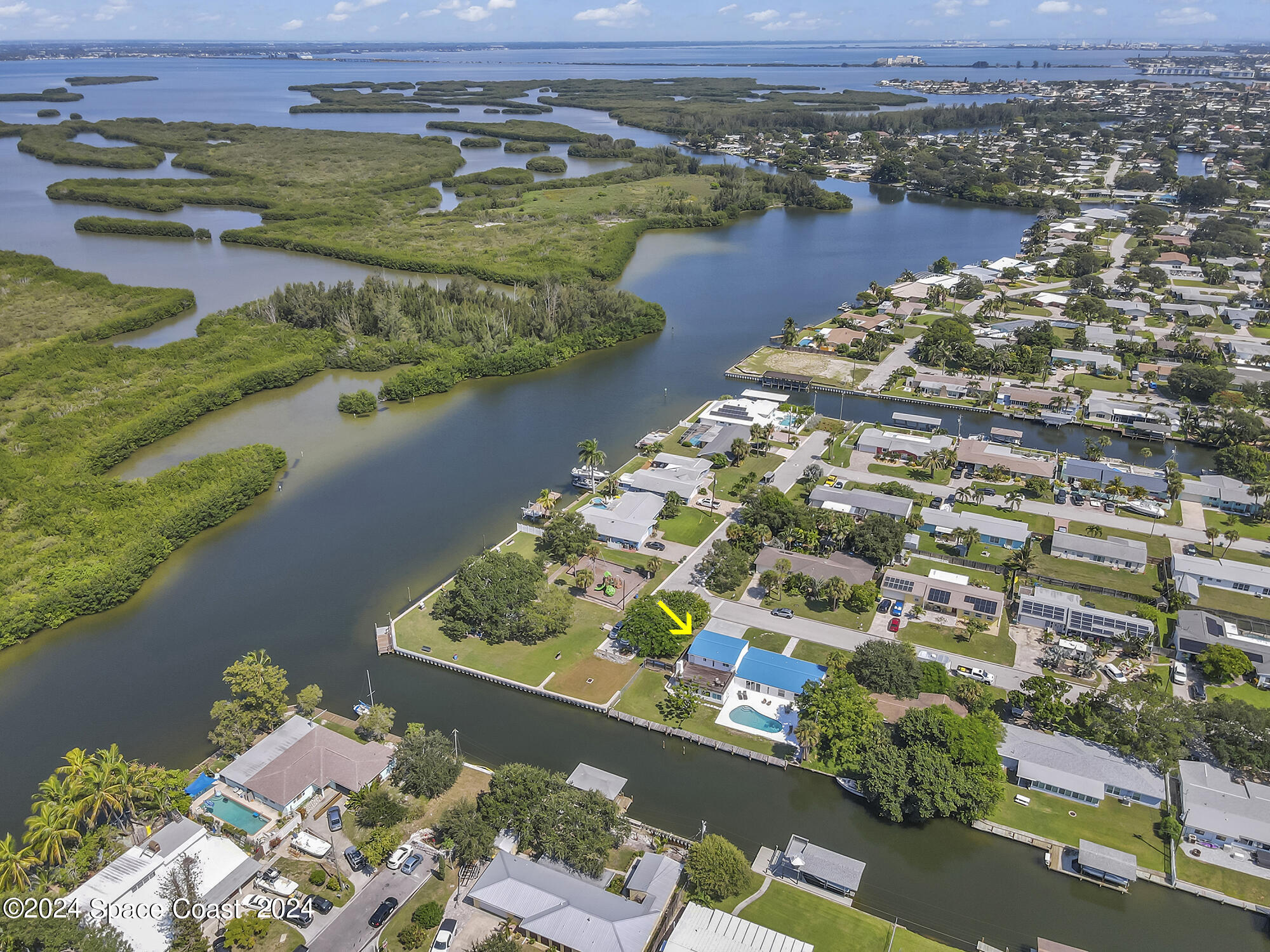 492 Dempsey Drive Cocoa Beach, FL 32931 - Photo 6 of 53 DJI_0907 copy