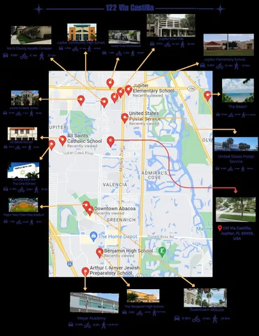 $1,650,000 | 122 Via Castilla, Jupiter, FL 33458