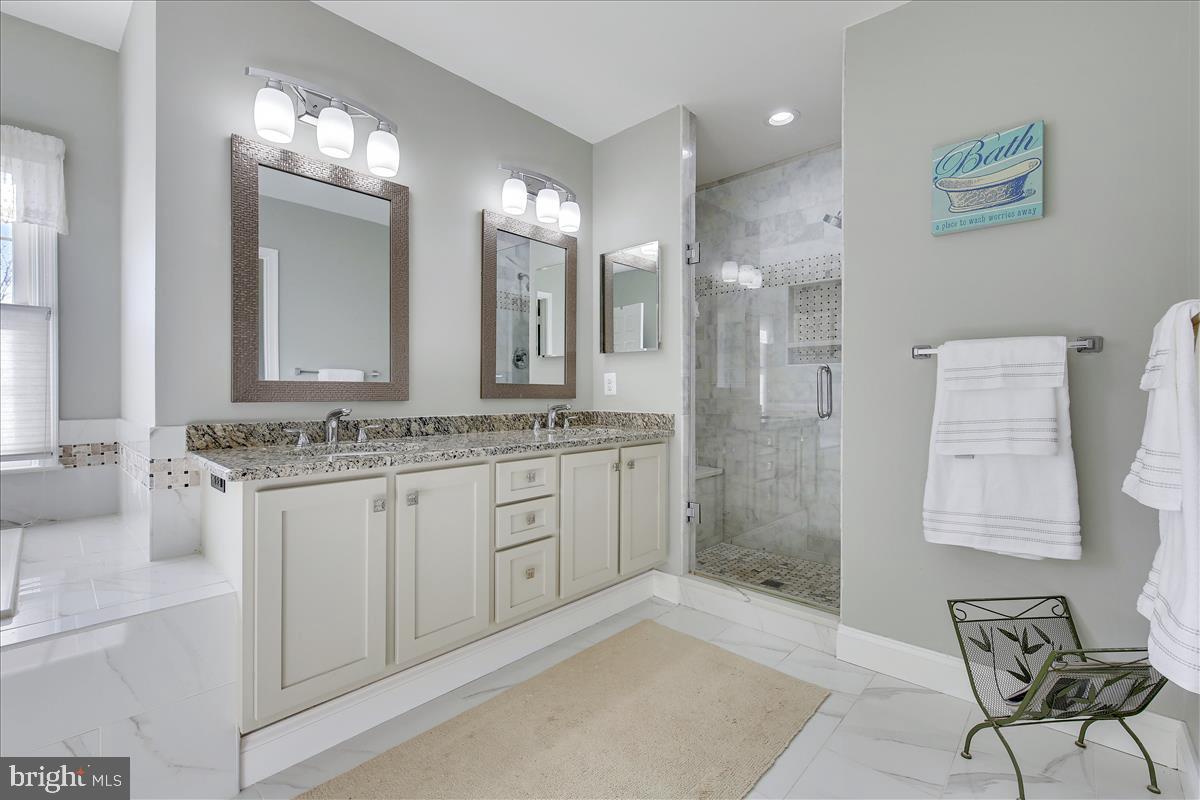 18267 Wickham Road Olney, MD 20832 - Photo 54 of 107 Spa-like Master Bathroom