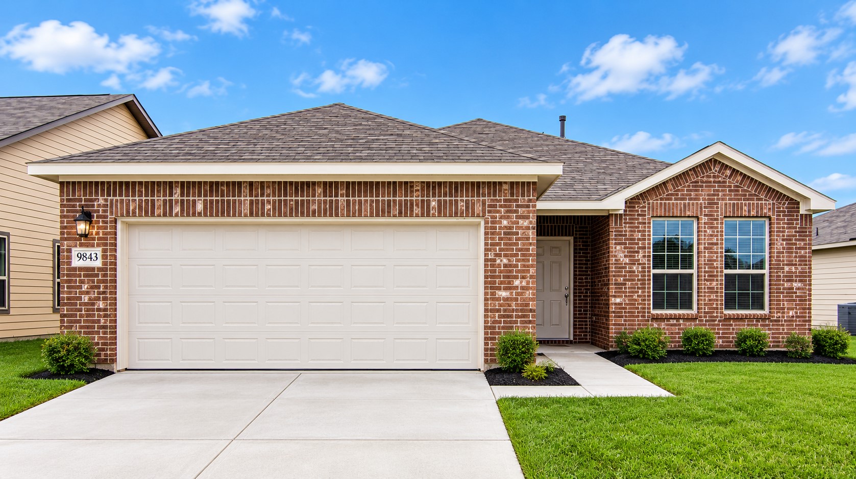 Welcoming entry opens into the home's bright, inviting layout and provides an easy transition into the main living spaces.
