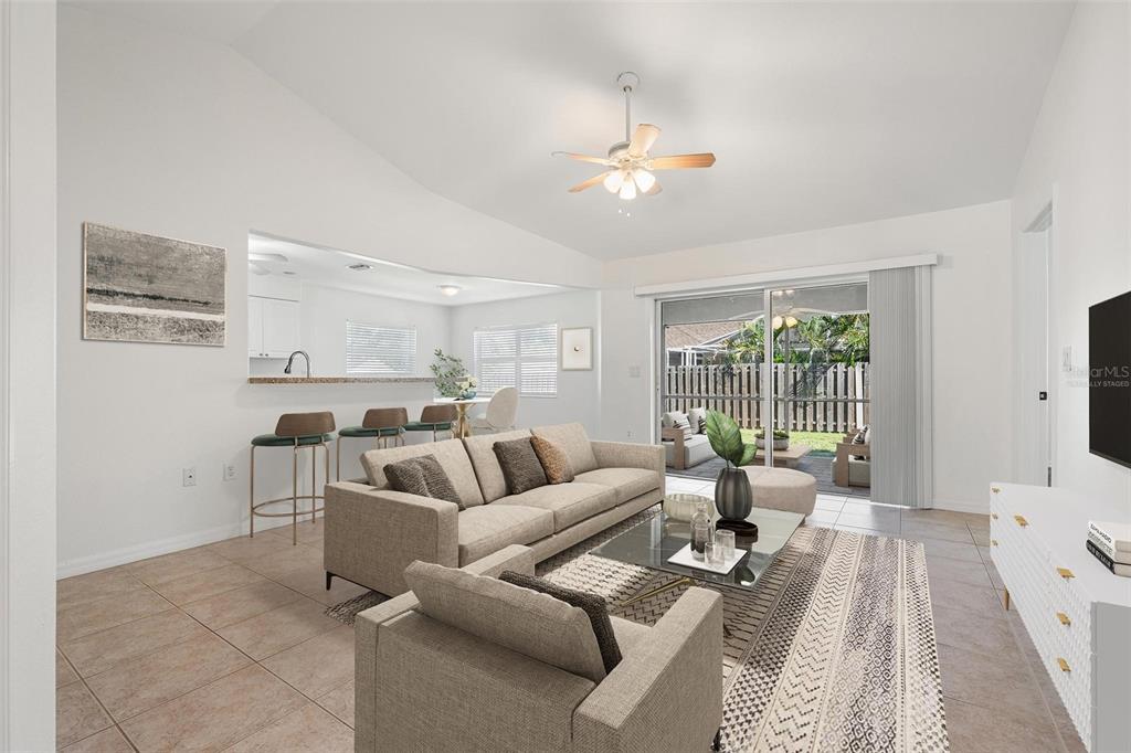 662 Flamingo Road Venice, FL 34293 - Photo 5 of 34 Virtually Staged - Living Room