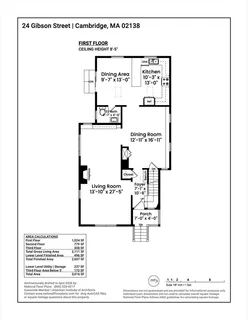 $3,100,000 | 24 Gibson Street, Cambridge, MA 02138