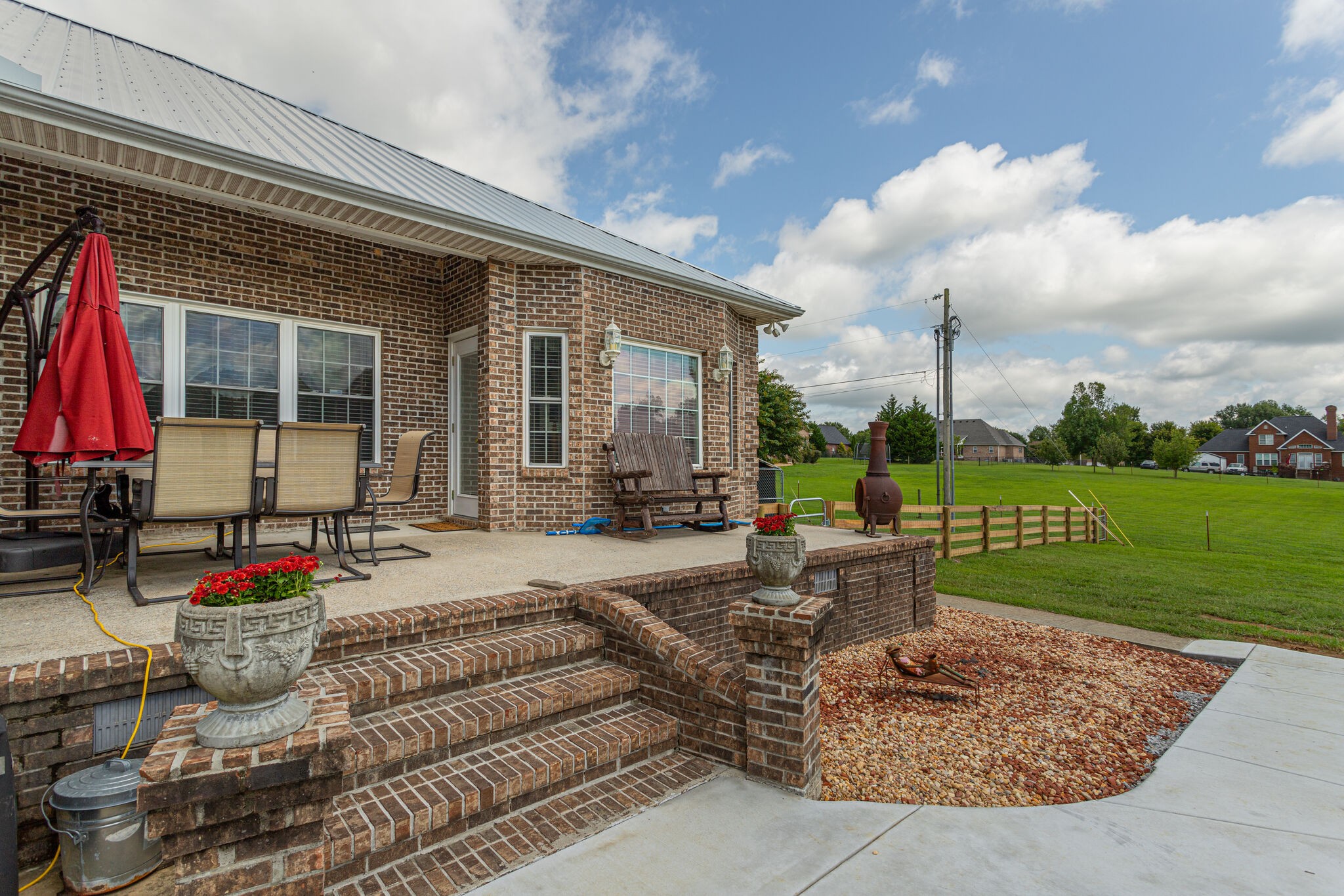 481 Matts Hollow Road Manchester, TN 37355 - Photo 36 of 42 a view of back yard of the house