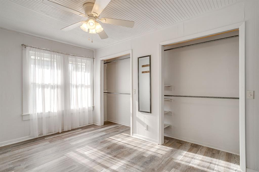206 Bateman Street Meridian, TX 76665 - Photo 18 of 26 a view of a kitchen with a refrigerator and a window