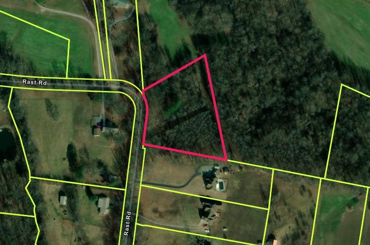 3218 Rast Road Millington, TN 38053 - Photo 7 of 18 Aerial photo with Lot lines