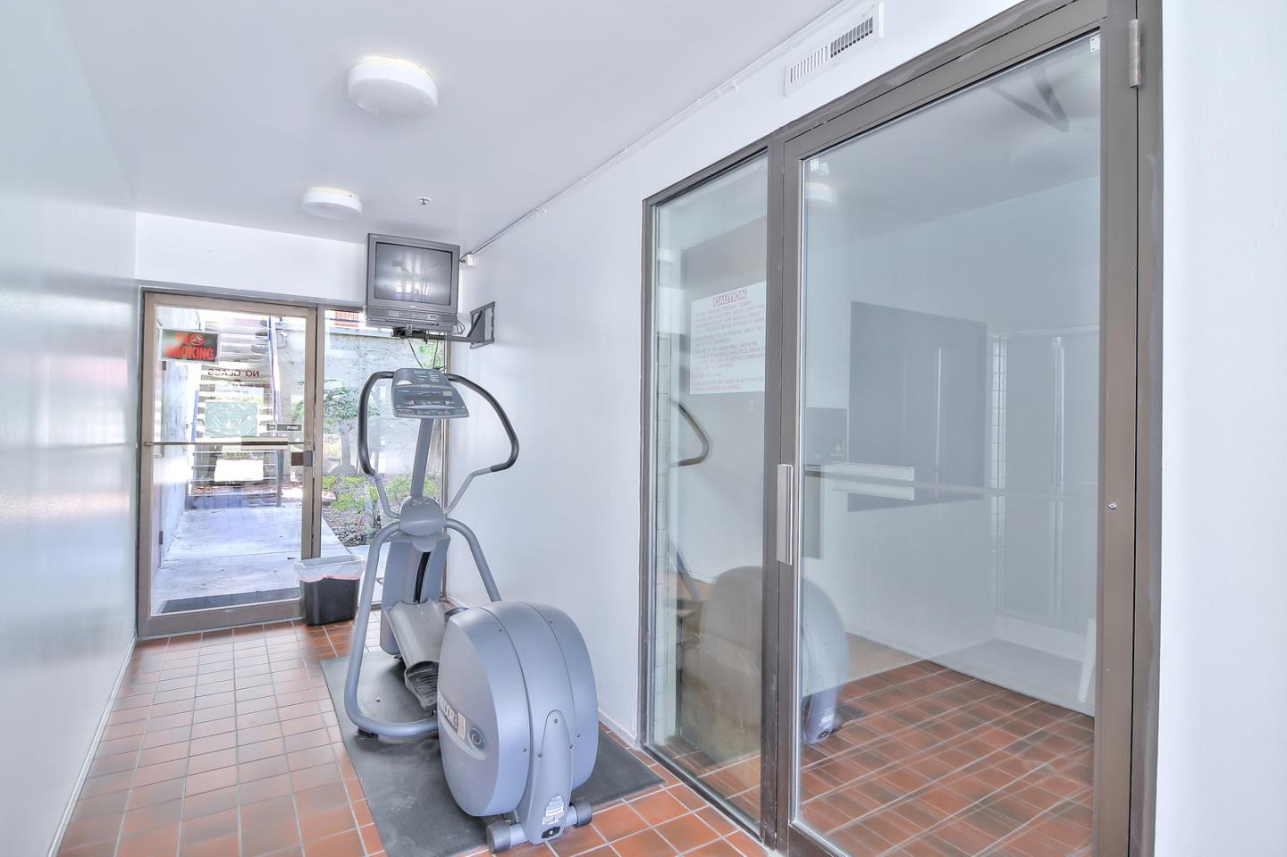 2200 Agnew Road, Unit 210 Santa Clara, CA 95054 - Photo 21 of 30 a room with lots of gym equipment
