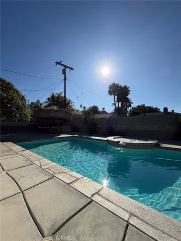 a lake view with a garden