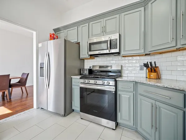 a view of a chair in wooden deck
