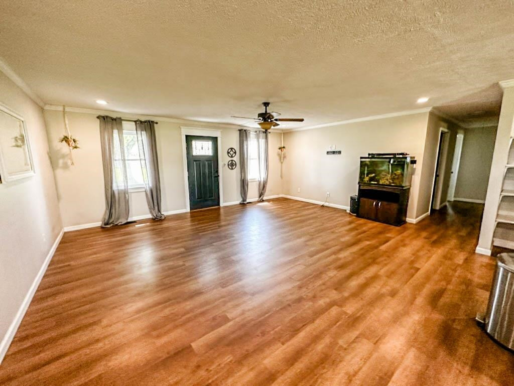 888 Jones Road Bells, TN 38006 - Photo 12 of 21 a view of an empty room with a fireplace