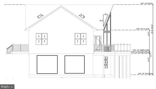 a front view of house with yard and mountain view