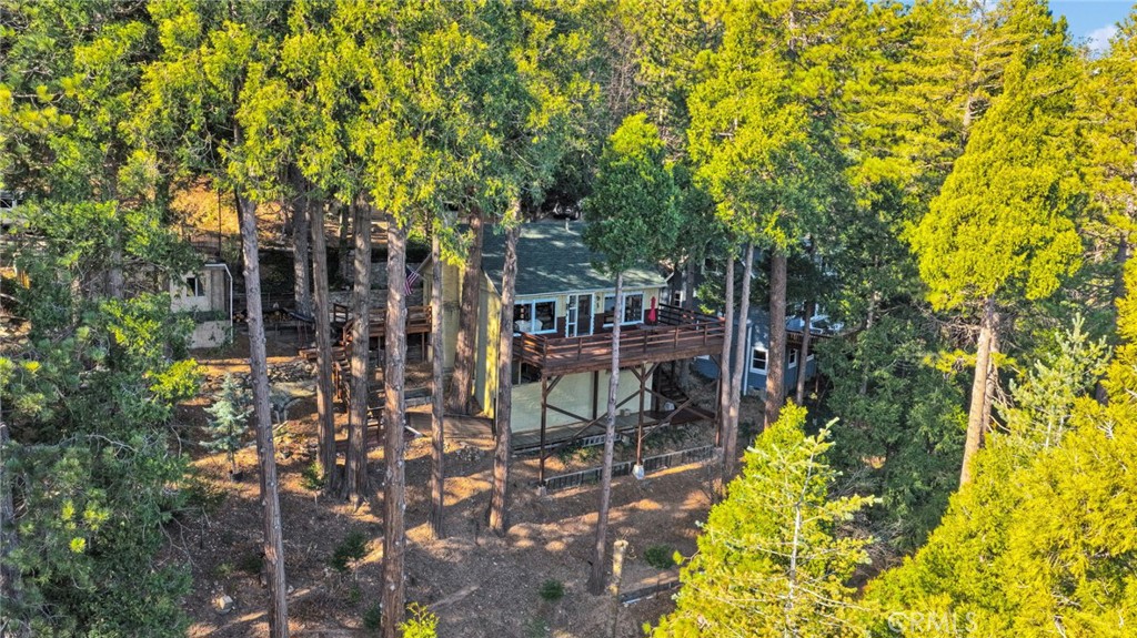 993 Mercury Way Crestline, CA 92325 - Photo 51 of 68 a view of an outdoor space with seating