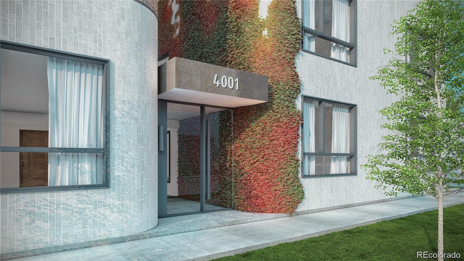 4021 Fillmore Street Denver, CO 80216 - Photo 4 of 5 a front view of a house with garden