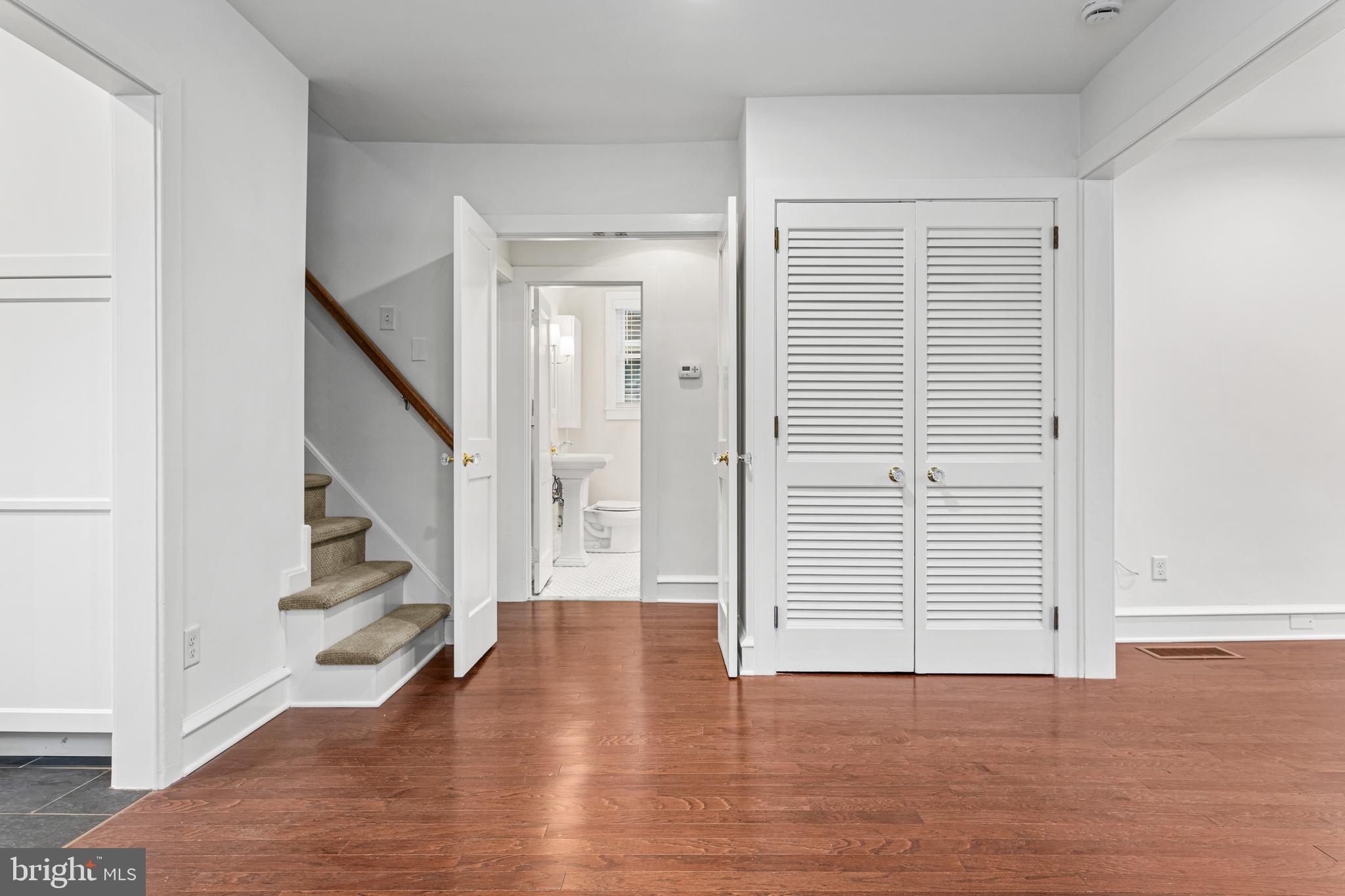 312 South Devon Avenue Wayne, PA 19087 - Photo 19 of 38 a view of an entryway with wooden floor