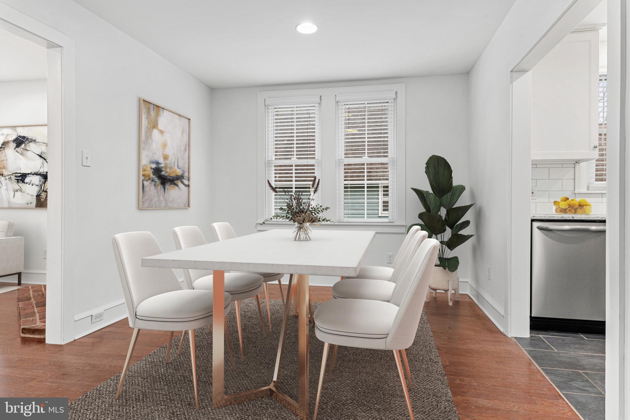 312 South Devon Avenue Wayne, PA 19087 - Photo 10 of 38 a view of a dining room with furniture window and outside view