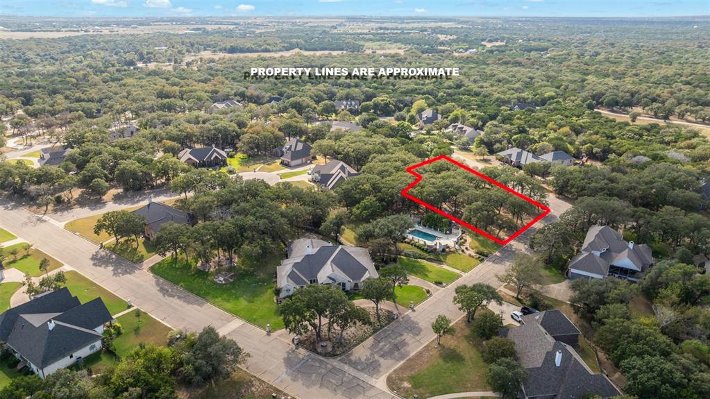 1240 Autumn Oaks Circle China Spring, TX 76633 - Photo 13 of 13 an aerial view of residential houses with outdoor space and trees