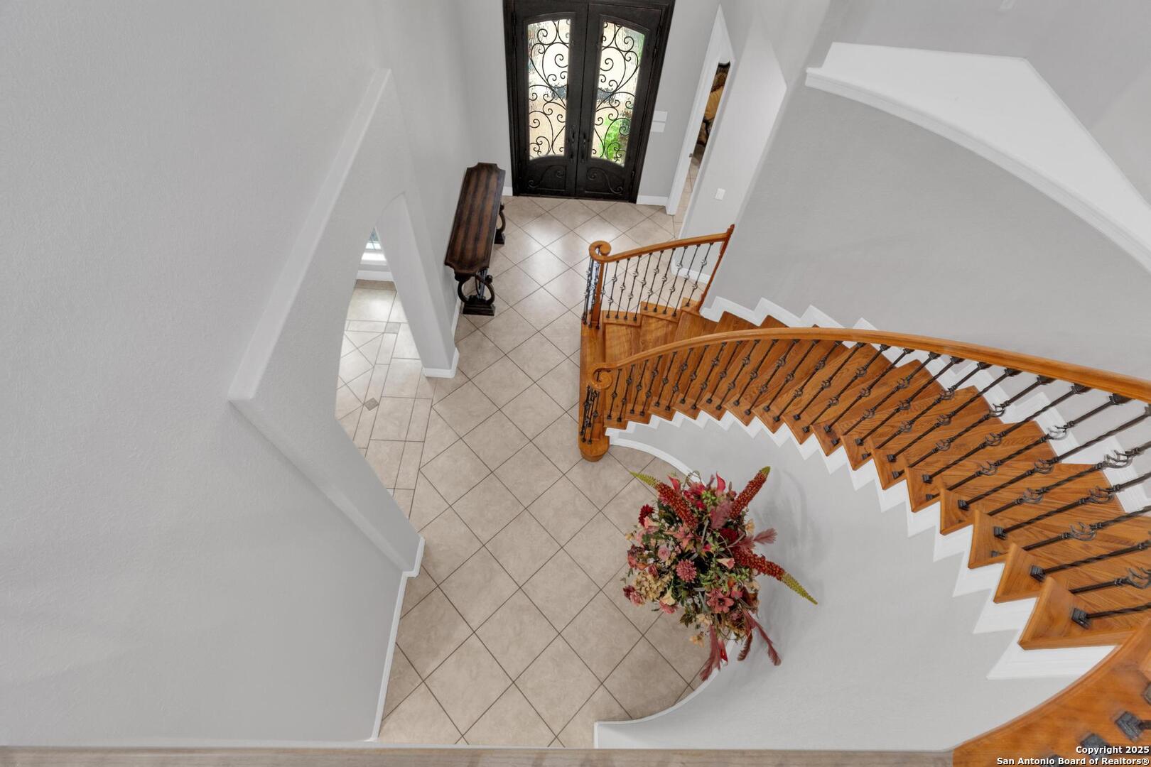 1130 Whispering Water Spring Branch, TX 78070 - Photo 2 of 43 a view of entryway and hall with wooden floor