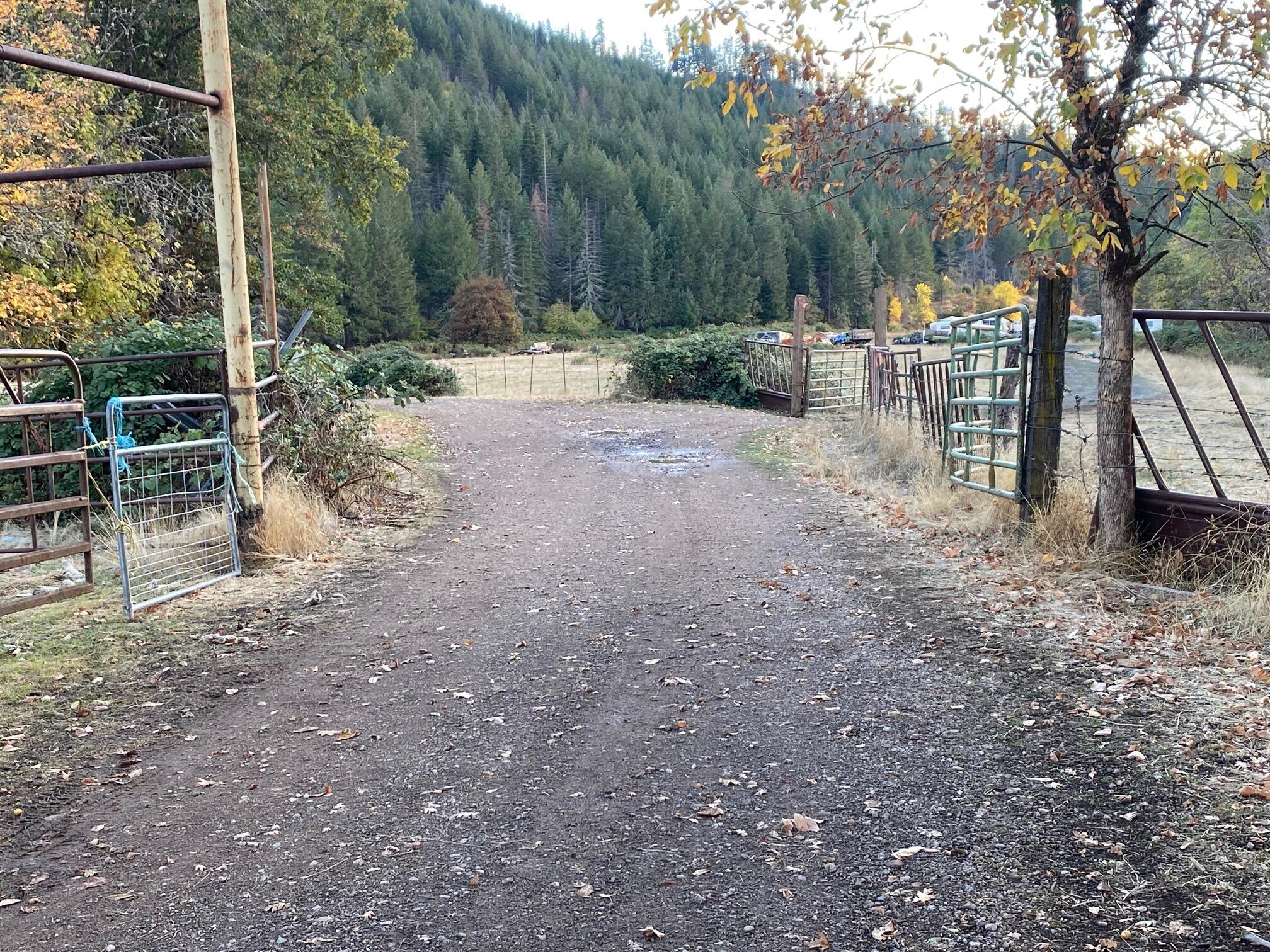 0 Elk Creek Road, Unit 500 Trail, OR 97541 - Photo 5 of 44 pass through the unlocked gate