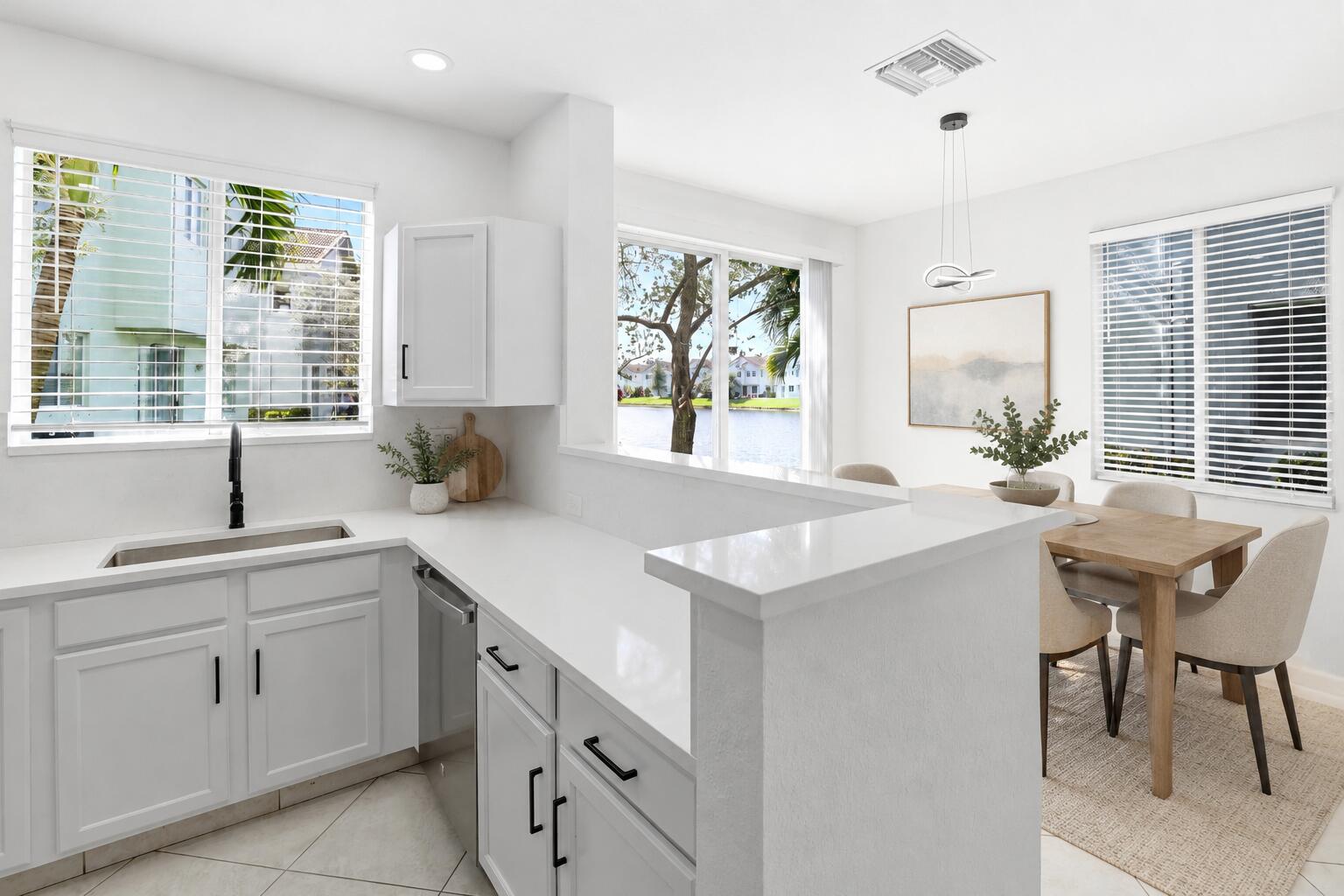 3068 Laurel Ridge Circle Riviera Beach, FL 33404 - Photo 7 of 32 Dining Virtually Staged