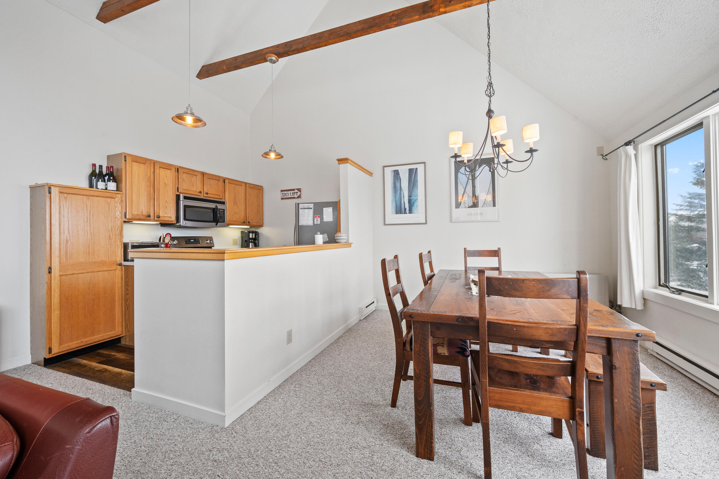 67 Rock Pond Road, Unit 1034 Sandy River Plt, ME 04970 - Photo 13 of 32 Dining / Kitch