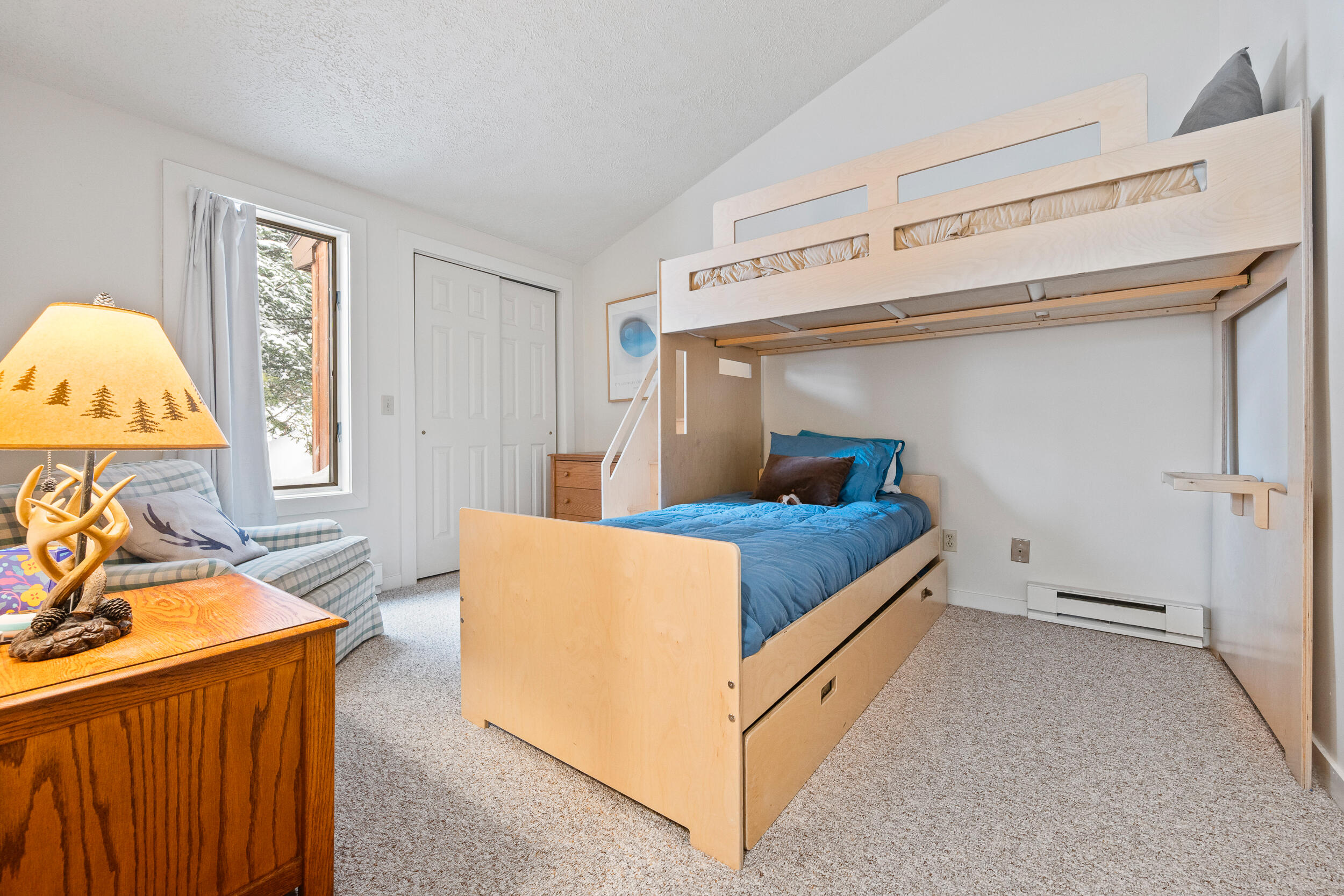 67 Rock Pond Road, Unit 1034 Sandy River Plt, ME 04970 - Photo 18 of 32 Main Floor Bed