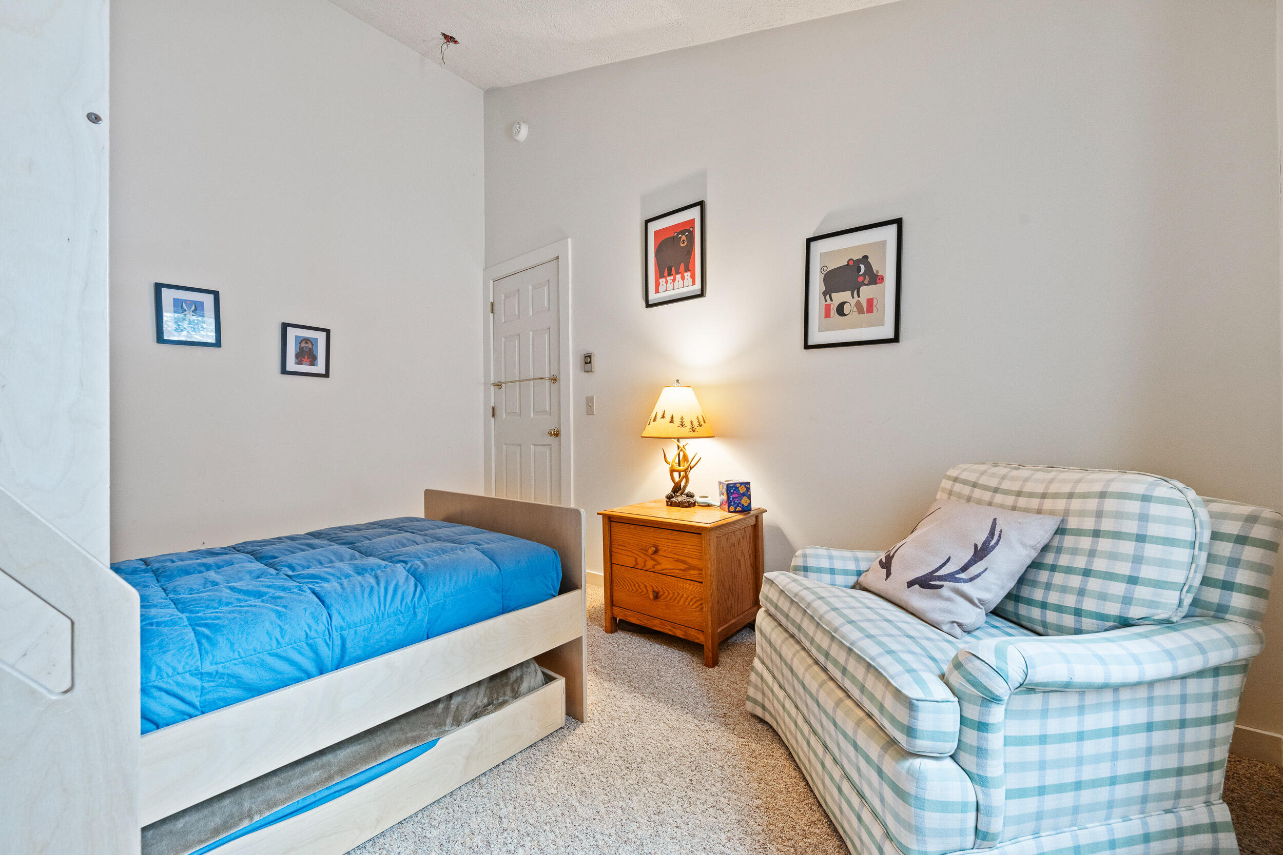 67 Rock Pond Road, Unit 1034 Sandy River Plt, ME 04970 - Photo 19 of 32 Main Floor Bed