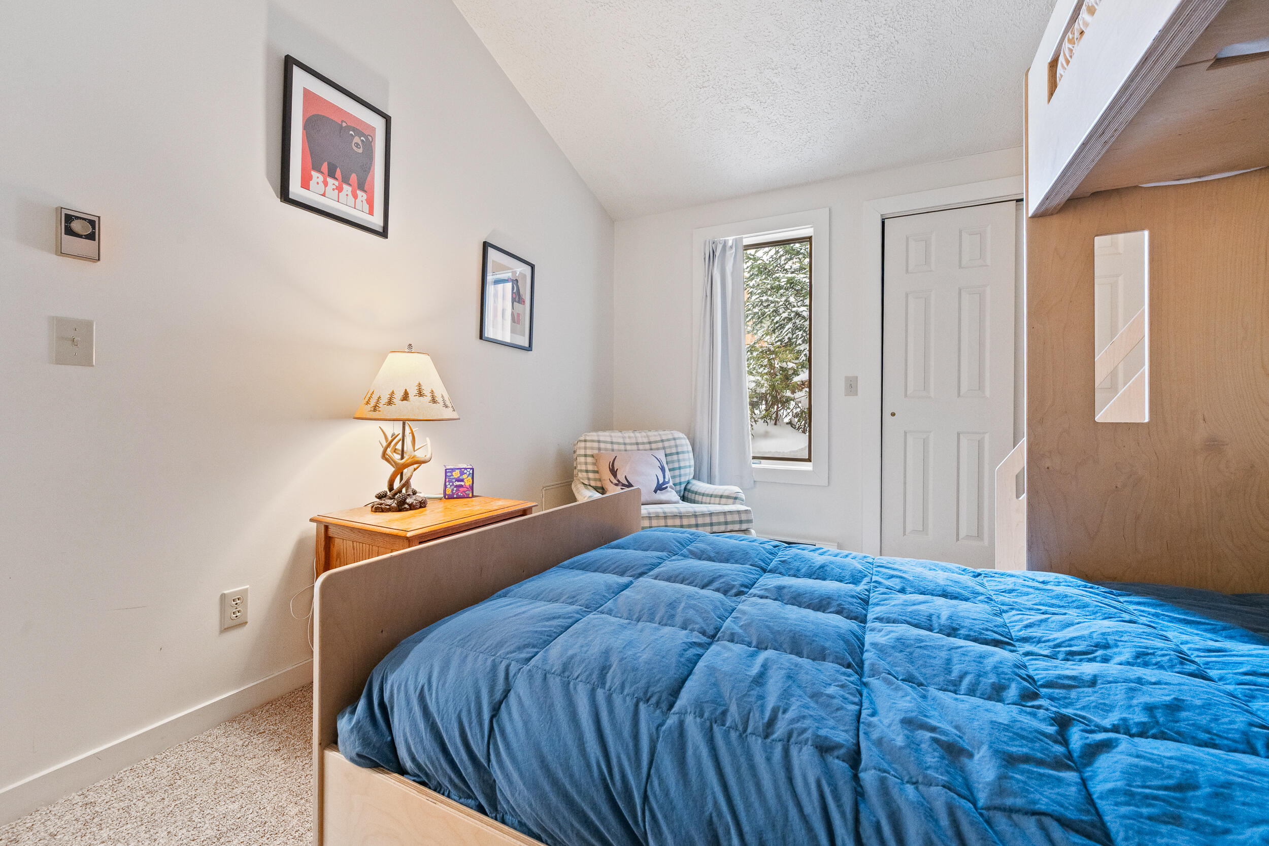 67 Rock Pond Road, Unit 1034 Sandy River Plt, ME 04970 - Photo 20 of 32 Main Floor Bed