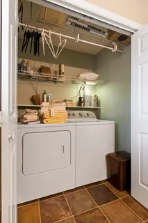 a view of storage and utility room