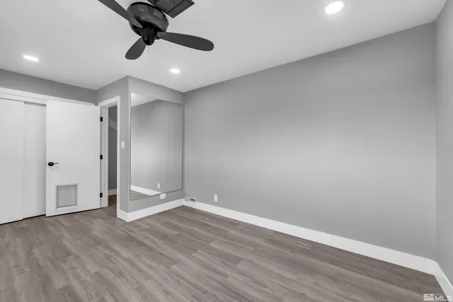 wooden floor in an empty room