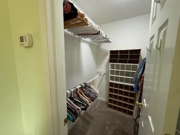 a view of walk in closet