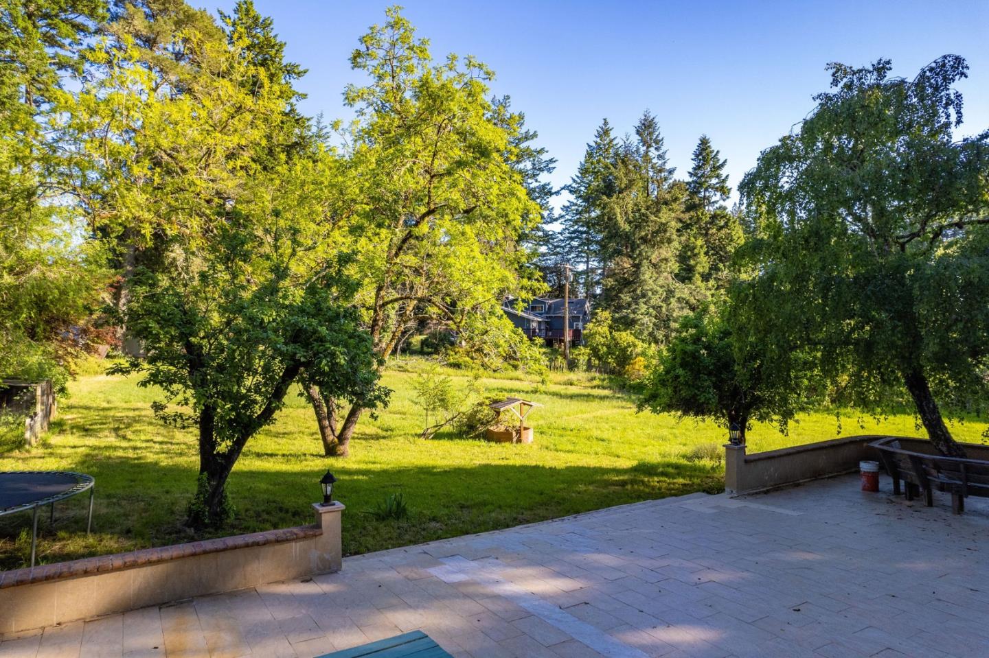 161 Ware Road Woodside, CA 94062 - Photo 22 of 52 a view of yard with green space and trees in the background