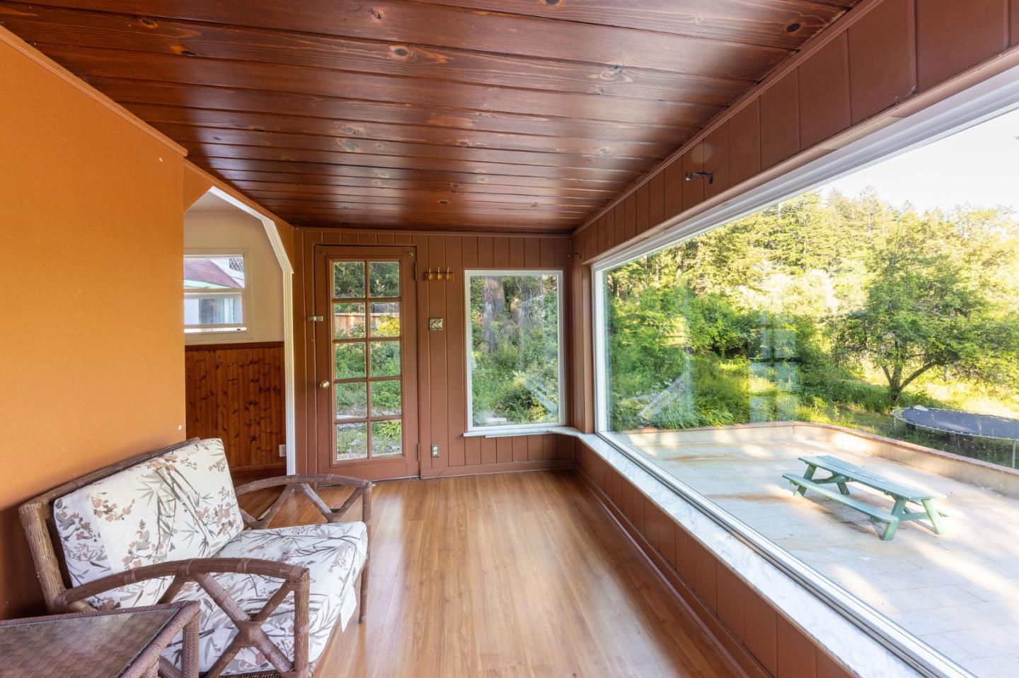 161 Ware Road Woodside, CA 94062 - Photo 47 of 52 a view of a living room and a large window