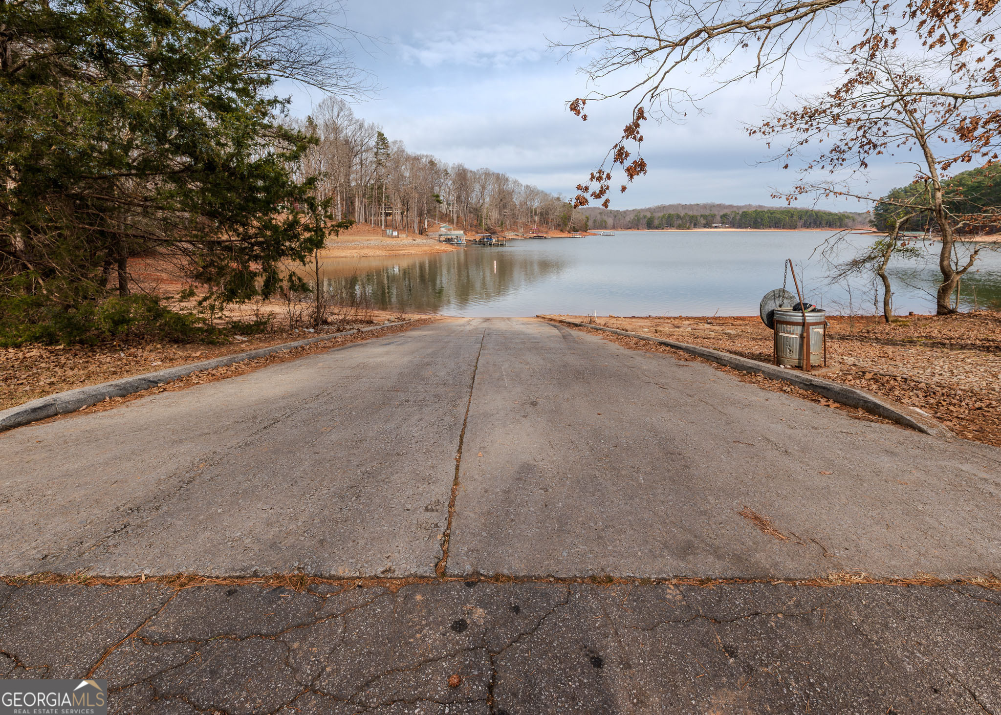 52 Andrews Subdivision Lavonia, GA 30553 - Photo 7 of 7 a view of a lake with a mountain in the background