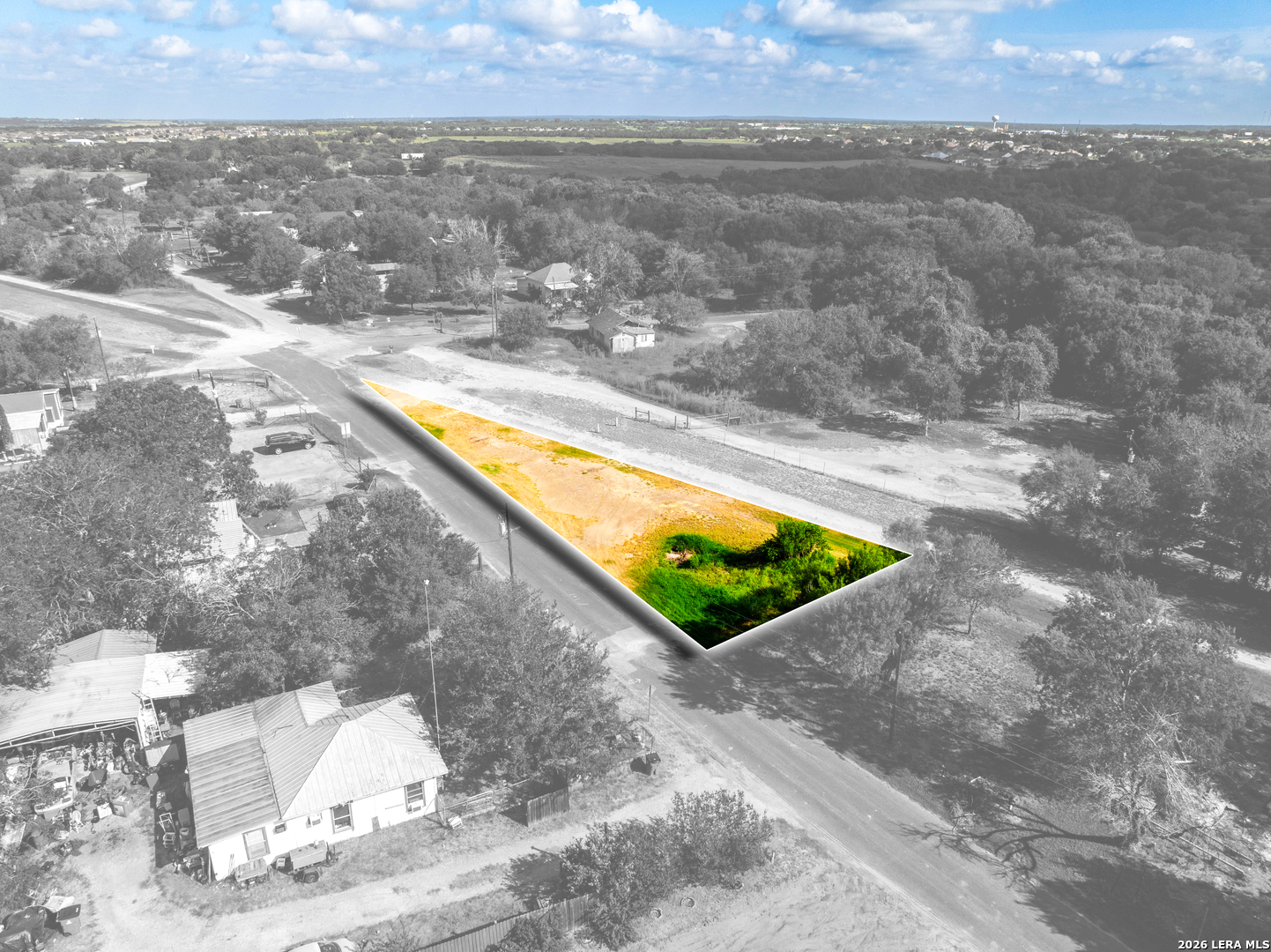 a view of outdoor space and city view