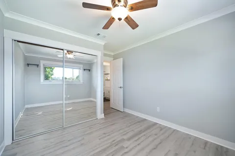 wooden floor in an empty room