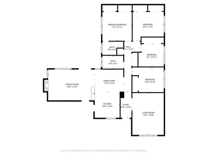 a picture of a bench in front of door