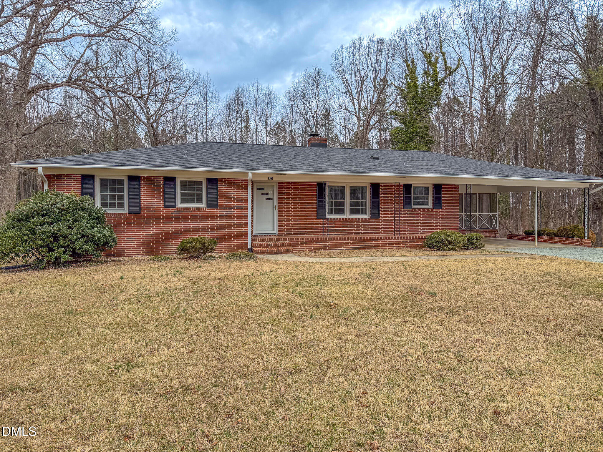 333 Allensville Road Roxboro, NC 27574 - Photo 11 of 43 front view of house with a yard
